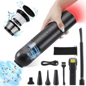 6-in-1 Handheld Vacuum Portable Car Vacuum Cleaner 14500Pa Suction with LED Air - Picture 1 of 8