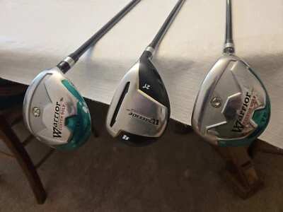 Juego de maderas Warrior Custom Golf TE, 4, 5 y 21° 4, ejes de bajo par de grafito Foto 1 de 4