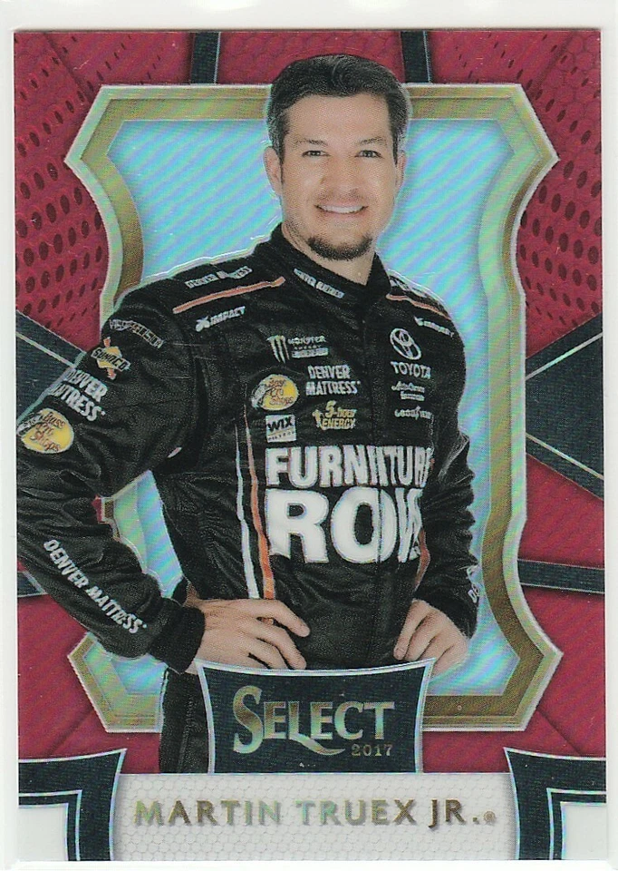 Martin Truex Jr 2017 Select Red Prizm #33 /99 - Image 1 of 1
