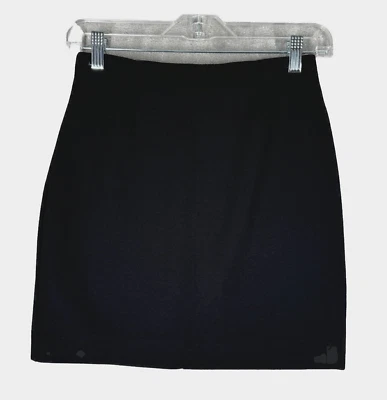 Falda Talula Mujer Pequeña Negra Mini Lápiz Recta Carrera Ropa de Trabajo Corpcore Foto 1 de 4