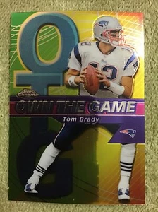 2002 Topps Chrome TOM BRADY Own The Game Insert New England Patriots Buccaneers - Picture 1 of 4
