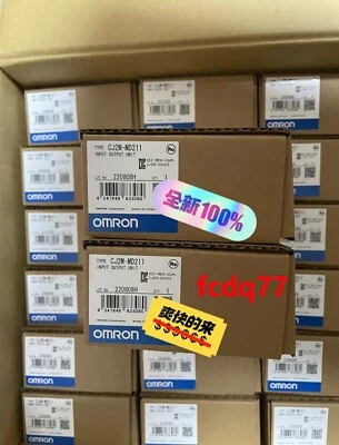New Sealed Omron CJ2M-MD211 PLC I/O Module CJ2M-MD211 In Box 1pc Fast Shipping - Image 1 of 4