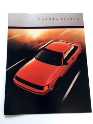 1986 Toyota Celica 12-page Original Canada Car Sales Brochure Catalog - Image 1 of 4