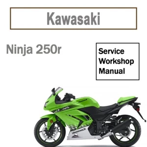 Service Manual for Ninja 250r Kawasaki 2008-2012 On memory stick - Picture 1 of 1