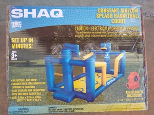 NEU VERSIEGELT Shaq Constant Airflow Splash Basketballplatz mit Wassersprinkler - Bild 1 von 3
