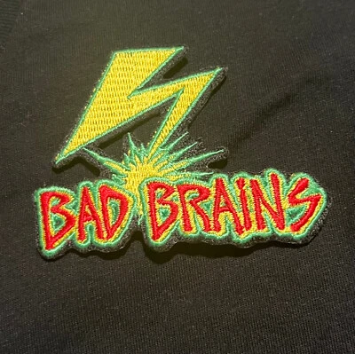Bad Brains Patch - Lightning - Punk Rock - Reggae - Sailin On - I Against I - Image 1 of 2