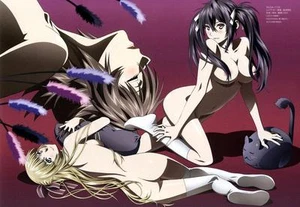 Isuca Sakuya Suseri Triage X Mikoto Oriha ANIME CLIPPING POSTER japanese girls - Picture 1 of 2