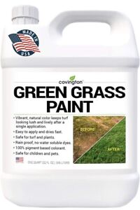 Covington Green Grass Paint for Lawn - Green Lawn Paint Grass Spray - Perfect or