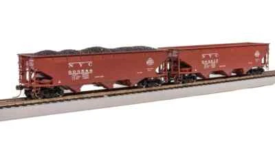 Broadway Limited 7376 HO Scale NYC AAR 70-Ton Triple Hopper (Pack of 4) - Image 1 of 4