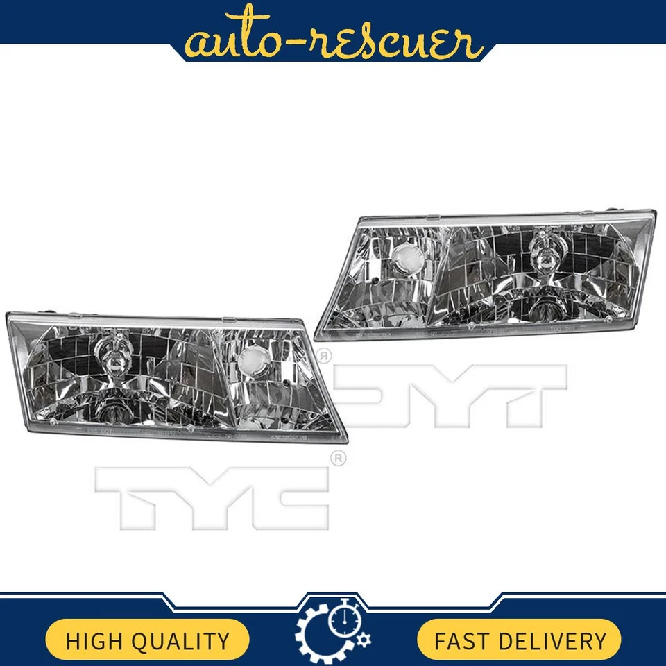 Левая правая фара в сборе TYC 2x для Mercury Grand Marquis 1998–2002 годов выпуска - Изображение 1 из 4