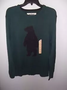 URBAN PIPELINE - MEN - CREW NECK SWEATER - DARK GREEN - SIZE LG (AC-24-406x2) - Picture 1 of 3