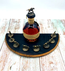 Blanton's Half Barrel Head Blanton's Stopper Display and Bottle Holder - Picture 1 of 27