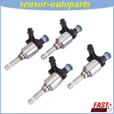 Inyectores de combustible 4 piezas para Seat Leon Audi A3 Q3 Q5 A4 A5 A6 TT Volkswagen Jetta CC  Foto 1 de 4