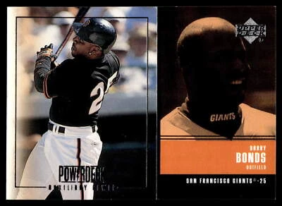 1999 Upper Deck PowerDeck #AUX-19 Barry Bonds Auxiliary Power - Image 1 of 2