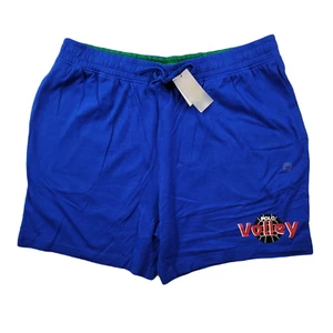 Polo Ralph Lauren Waffle-Knit Graphic Shorts Mens 2XL Pacific Royal Multi 6" $98 - Picture 1 of 7