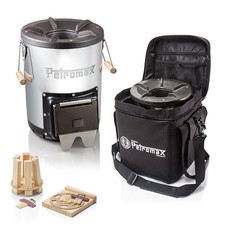 Raketenofen Petromax rf33 + Tasche + 5x Feuerkit - Outdoor Kocher Ofen Camping