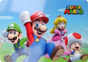 Nintendo Super Mario Tischunterlage Tischset Platzdeckchen Malunterlage 43x28cm - Bild 1 von 1