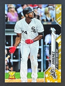 ELOY JIMENEZ 2020 Topps Gold Star Parallel Rookie Cup #49 White Sox - Picture 1 of 2
