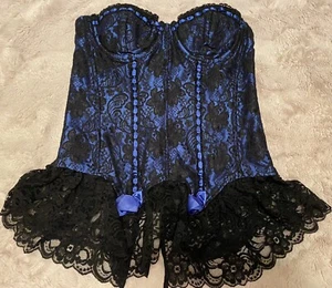 Frederick’s of Hollywood schwarzes Bustier Korsett Gr. 34 - Bild 1 von 9