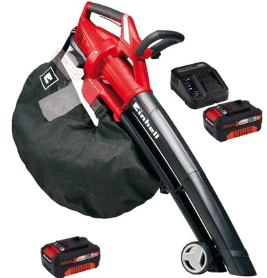 Einhell Akku Laubsauger  PXC GE-CL 36 + Starterpack Lader mit 2 Akkus 4,0 Ah  - Bild 1 von 4