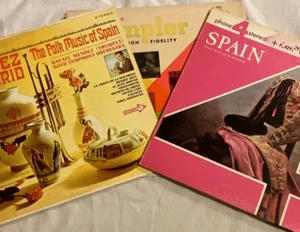 Lot Of 3 Spain SPANISH BULLFIGHTING Trumpet RAFAEL MENDEZ Latin SPACE AGE POP - Picture 1 of 11