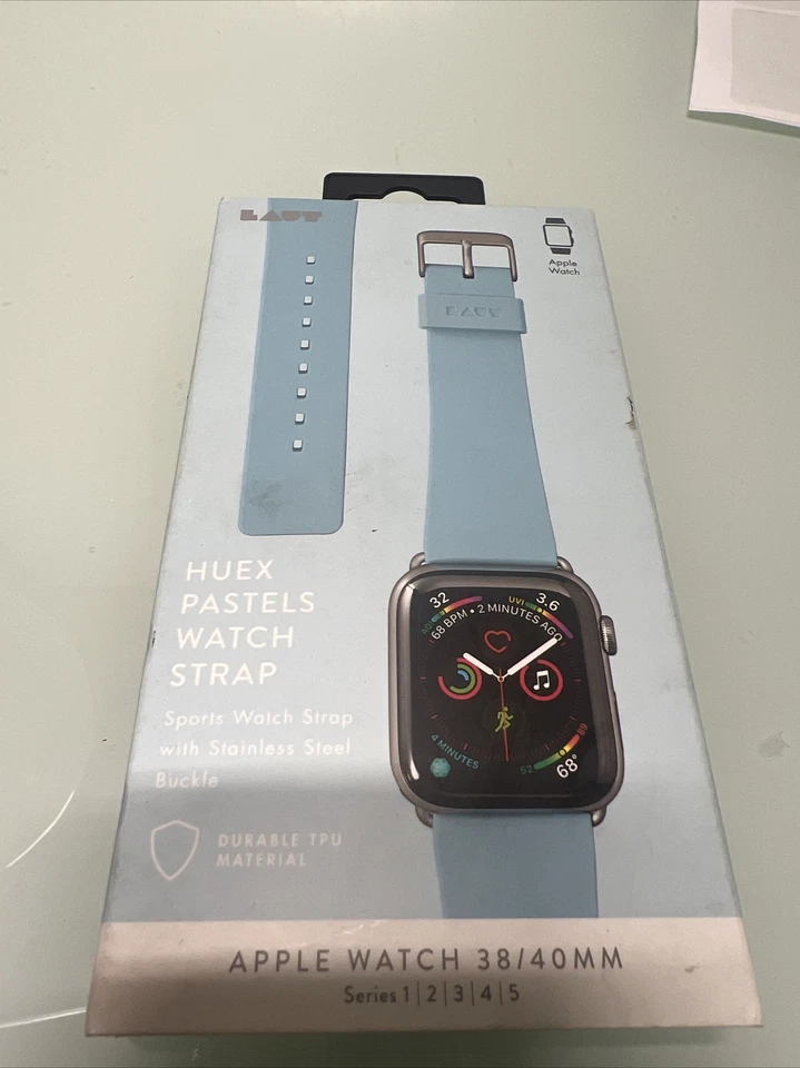 LAUT - Active Band for Apple Watch 38mm, 40mm and Series 7, 41mm - Baby Blue - Image 1 of 3