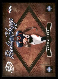 2004 Playoff Hogg Heaven Rookie Hoggs #RH32 Tatum Bell /750 - Picture 1 of 2