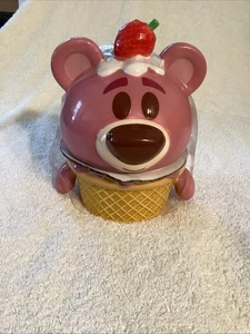 Disney Parks Munchlings Frozen Treats Keramik Behälter Lotso Erdbeere Eisbecher - Bild 1 von 7