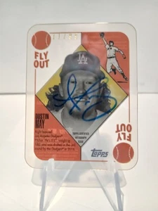 2020 Topps #51ADM 1951 Topps "Fly Out" Acetate Auto  11/99 - Dustin May (AU, RC) - Picture 1 of 2