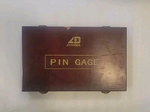 JUEGO MEDIDOR PIN CHANGDA - M1- .061"-.250" - Menos - Juego completo - Estuche de madera - Imagen 1 de 7