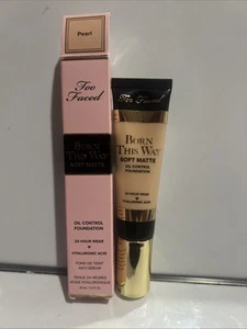 NEW TOO FACED BORN THIS WAY SOFT MATTE OIL CONTROL FOUNDATION *PEARL* - Picture 1 of 1