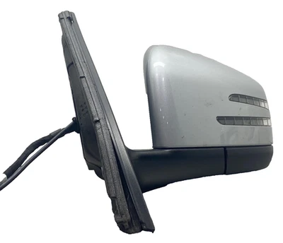 2017 Mercedes GLS450 OEM Left Hand Drivers Side Power Door Mirror Silver 18 19 - Image 1 of 4