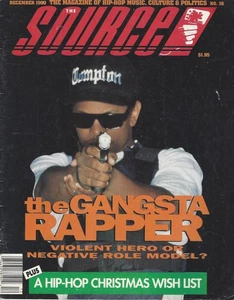 THE SOURCE MAGAZINE - EASY E - ISSUE # 16 - 1990 DECEMBER - VINTAGE - Picture 1 of 10