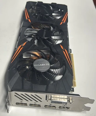GIGABYTE NVIDIA GeForce GTX 1070 Ti Gaming OC 8GB GDDR5 Video Graphics Card GPU - Image 1 of 4