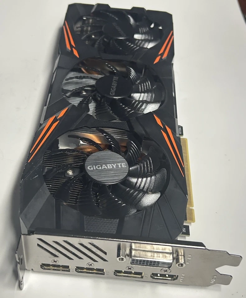 GIGABYTE NVIDIA GeForce GTX 1070 Ti Gaming OC 8GB GDDR5 Video Graphics Card GPU - Image 1 of 4