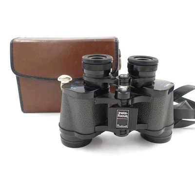 Bushnell Insta-Focus Binoculars 7 x 35 Wide Angle Sportview Case Vintage  - Image 1 of 4