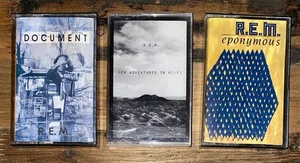 R.E.M. Cassette Lot - Picture 1 of 2