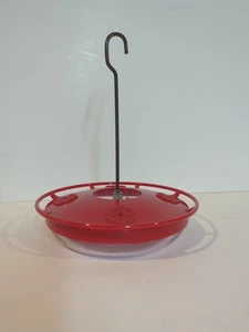 Hummingbird Feeder View from Above & Below Plastic Red Wild Birds Unlimited - Bild 1 von 4