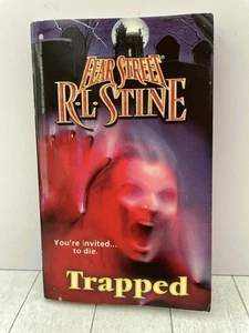 Trapped Fear Street No. 51 by R L Stine Horror 1ST PRNT 1997 ARCHWAY PUB PB VNTG - Picture 1 of 6