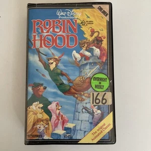 Robin Hood - Collection - Walt Disney VHS Video Tape PAL Big Box Clamshell - Picture 1 of 5