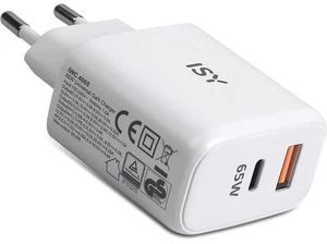 Cargador móvil - ISY IWC 4065, 65W, Universal, Blanco - Imagen 1 de 2
