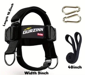 Neck Harness For Weight Training Resistance Workouts Neck Muscle - Picture 1 of 8