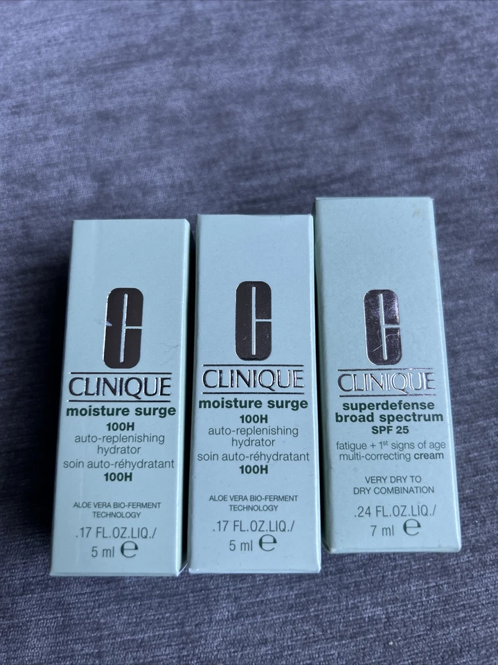 5 Clinique Moisture Surge 72 Hour Auto-replenishing Hydrator Minis