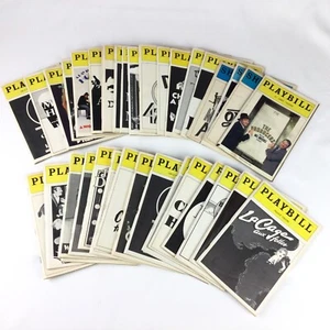LOTE Playbill x 36 Teatro Broadway 1980-84 Dream Girls Evita Cats Brighton Beach - Imagen 1 de 13