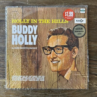 Buddy Holly In The Hills Vinyl Record 12” 33 RPM MCA Records - Image 1 of 4
