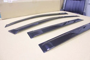 Toyota Land Cruiser Prado FJ150 09-16 Window Visor Vent Sun Shade Rain Guard - Picture 1 of 6