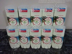 10 Old Spice FIJI with PALM TREE Men's Aluminum Free Deodorant 3.0 oz. NEW - Picture 1 of 5