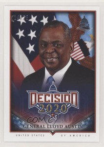 2021 Decision 2020 Series 2 Silver Capitol 14/25 Lloyd Austin General #616 2p2