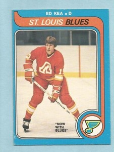 1979-80 O-Pee-Chee OPC Hockey Ed Kea #390 Atlanta Flames St Louis Blues NMT+ **6