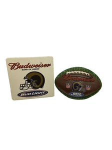 Budweiser St. Louis Rams Football Schedule Coasters 2000 2001 NFL - Picture 1 of 9